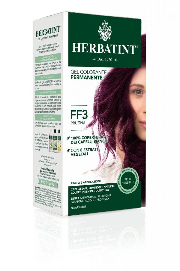 Gel Colorante Permanente Herbatint FF3 Prugna