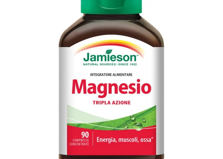 magnesio tripla azione jamieson 90 compresse