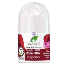 organic rose otto deo roll on